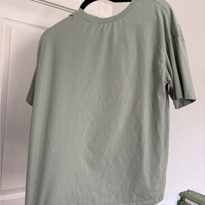 Men's Casual Light Green T-Shirt